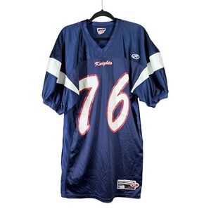 Rawlings Jersey Mens XL Knights 76 Athletic Football Blue